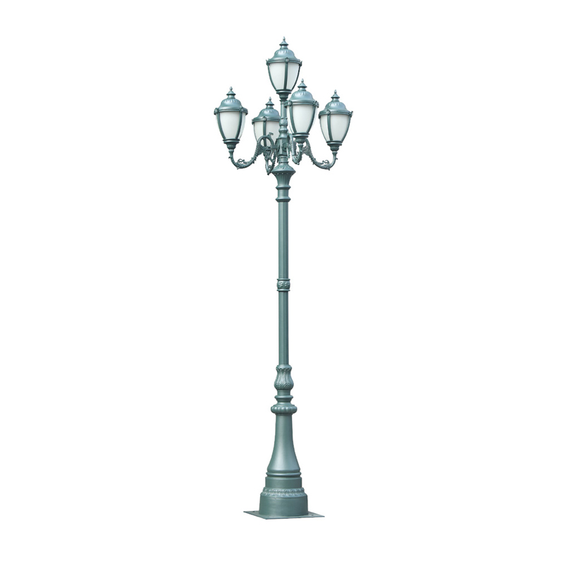 DDK-ZH-0401 Stâlpi decorativi de grădină retro cu înălțimea de 3 până la 6 m