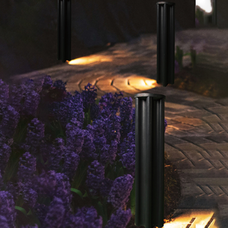 DDK-LL202 Lumini negru rotunde pentru gazon 10W pentru pajisti de gradina