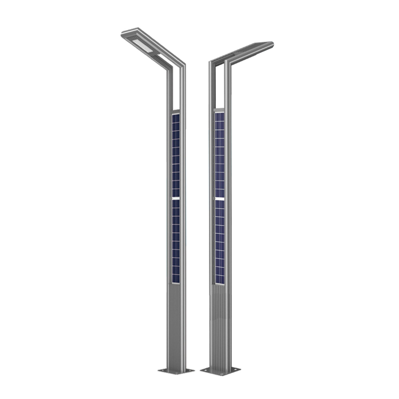 DDK-GN003 Stâlp din aluminiu solar integrat