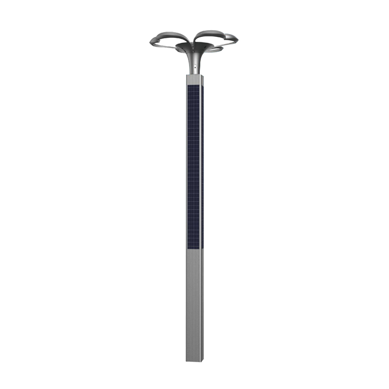 DDK-SG090 Stâlp din aluminiu solar integrat cu patru laturi