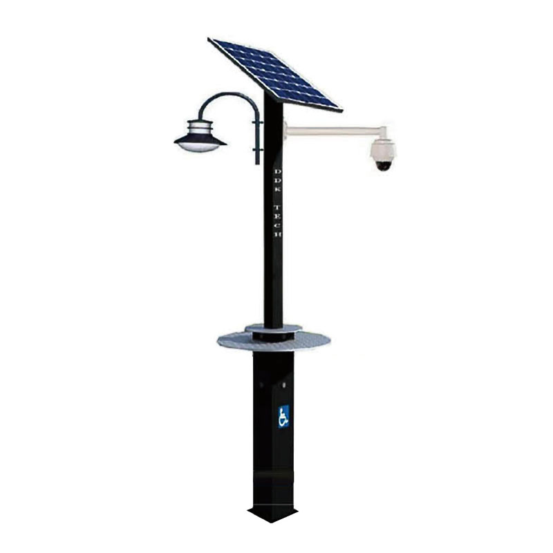 DDK-GB2000 Stație de încărcare solară personalizată cu CCTV și lămpi