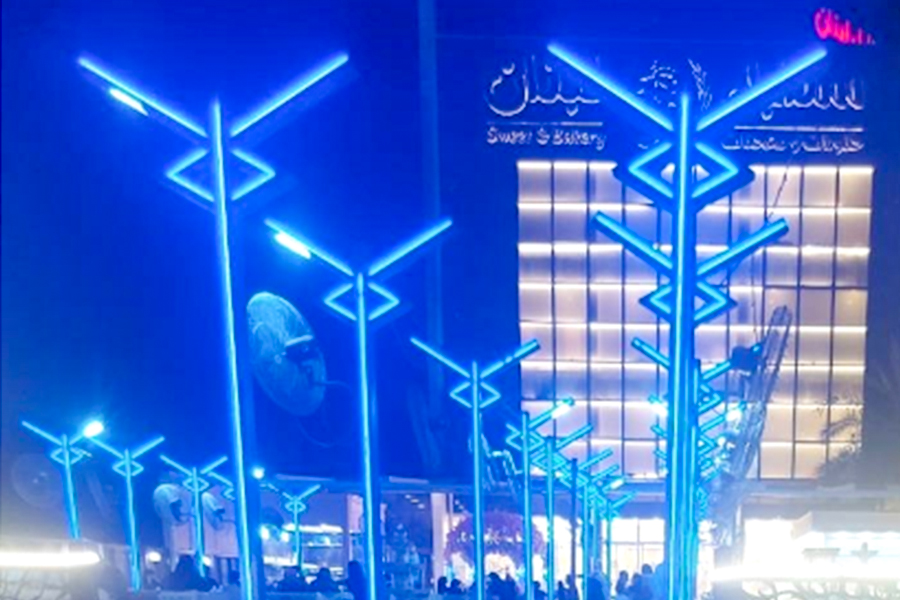 Irak-Stalp de lumina profil din aluminiu