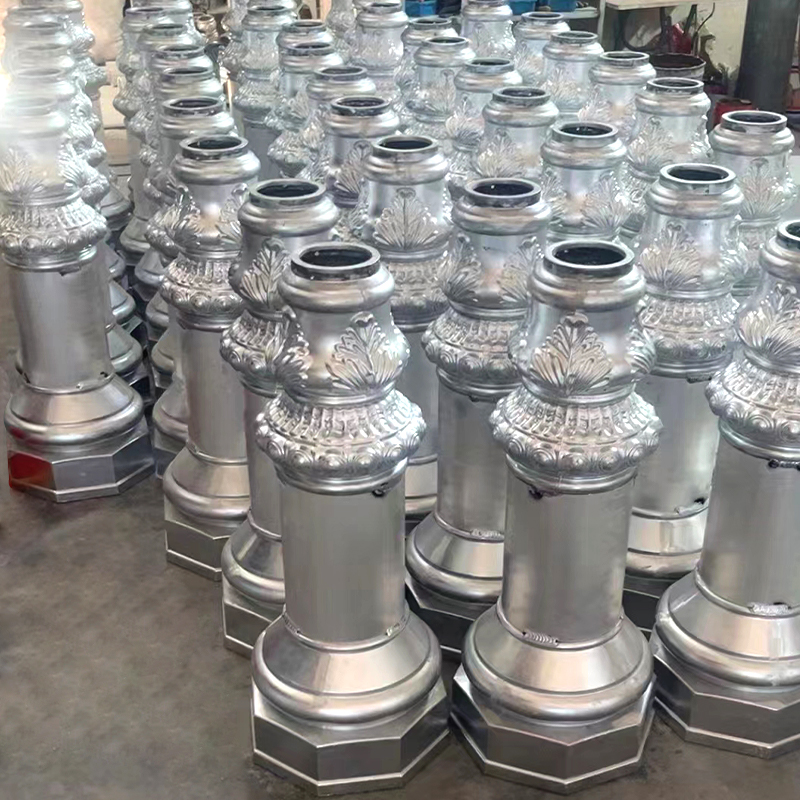 DDK-1401 Capac decorativ de bază Capace din aluminiu pentru corpuri de iluminat în aer liber stâlpi